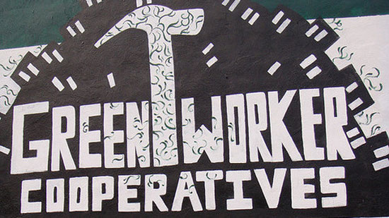 The Greenworker Cooperatives logo