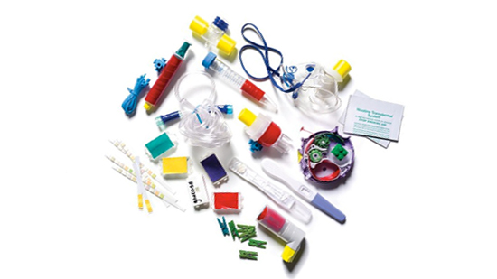 Collection of medical supplies