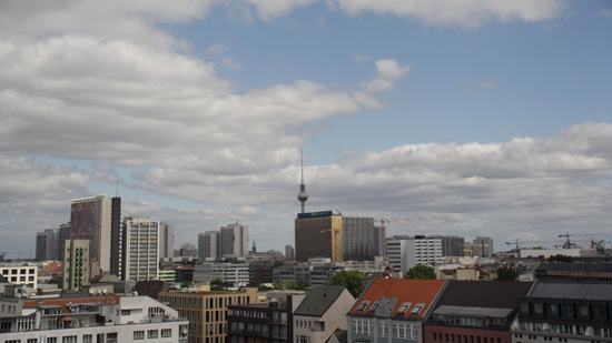 Skyline with an observation tower