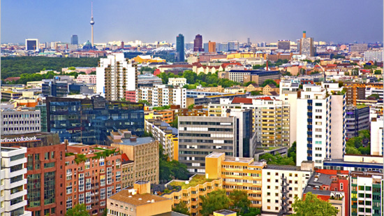 Skyline with an observation tower